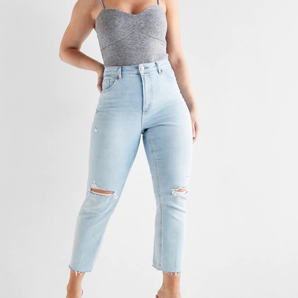 NWT Express Mom jeans - Picture 2 of 5